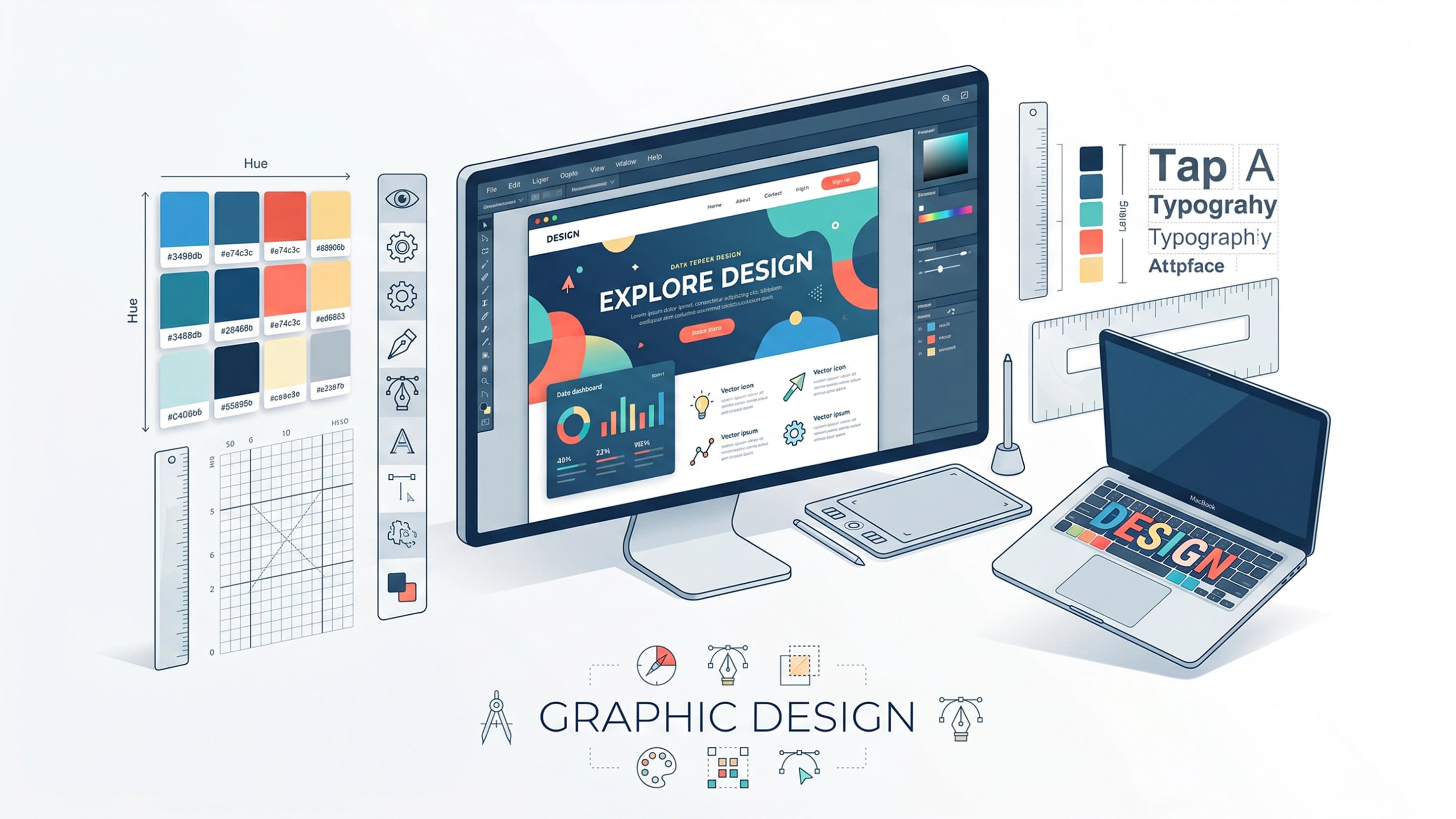 Advanced Graphic Designing & AI-Augmented Visual Strategy Course