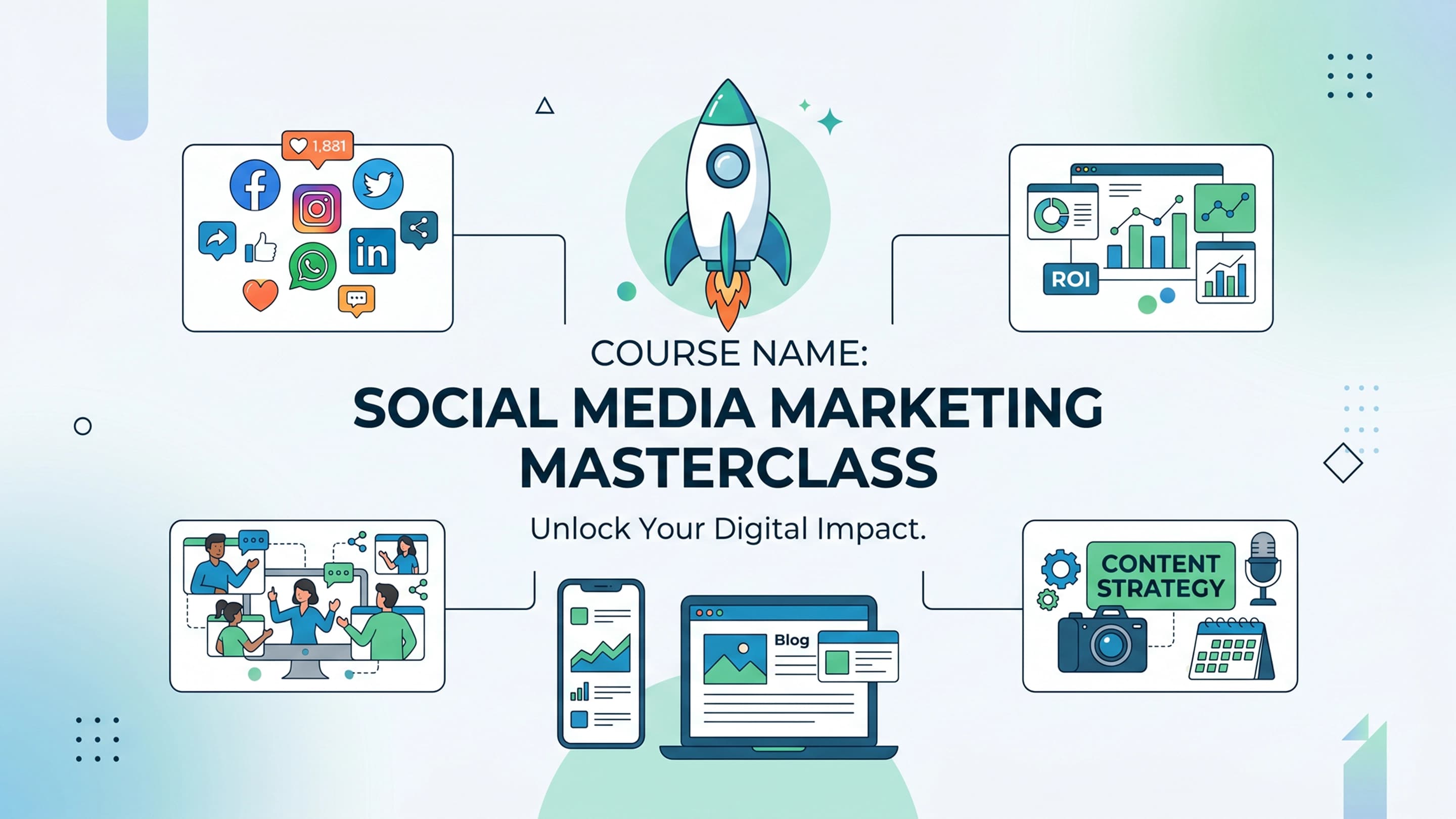 Master Social Strategy, Performance Media, & Community Operations Course